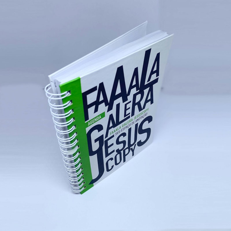 Detalhes do Agenda Permanente Faaala Galera | Jesus Copy
