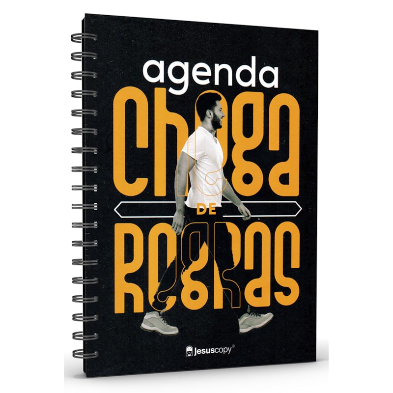 Agenda Permanente Chega de Regras | Jesus Copy | Capa Dura - Books & Magazines