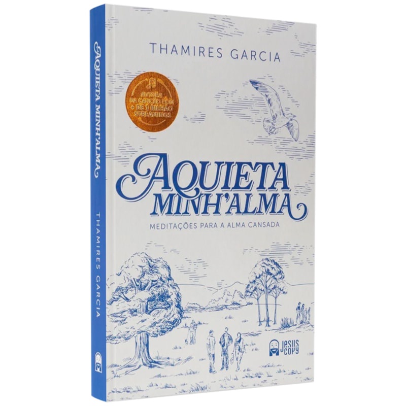 Livro Aquieta Minh'alma | Thamires Garcia em Oferta na Shopee