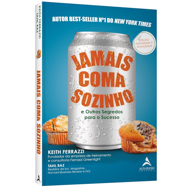 Livro Jamais Coma Sozinho | Keith Ferrazzi em Oferta na Shopee