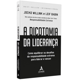 A Dicotomia Da Liderança | Jocko Willink e Leif Babin em Oferta na Shopee