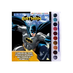 Livro Batman Livro para Pintar com Aquarela