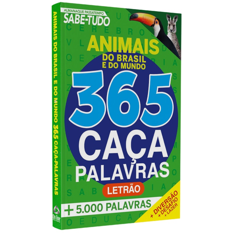 Almanaque Passatempo Sabe-Tudo | Animais do Brasil e do Mundo | Letrão em Oferta na Shopee