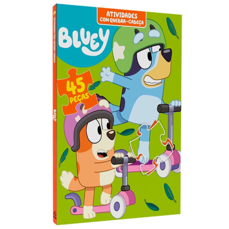 Livro Quebra-Cabeça | Bluey | Capa Dura em Oferta na Shopee