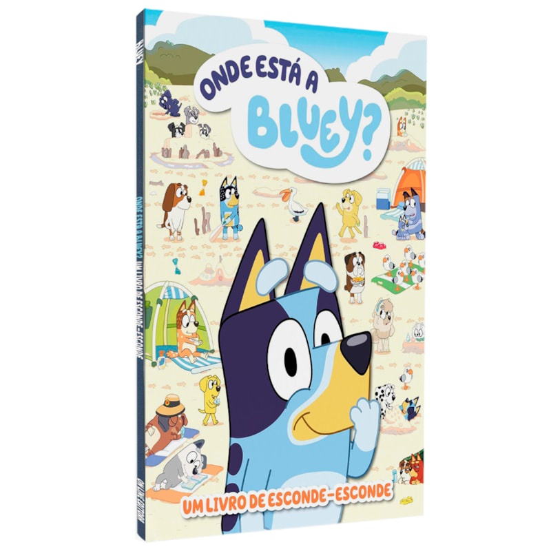 Livro Onde Está a Bluey? | Um Livro de Esconde-Esconde em Oferta na Shopee