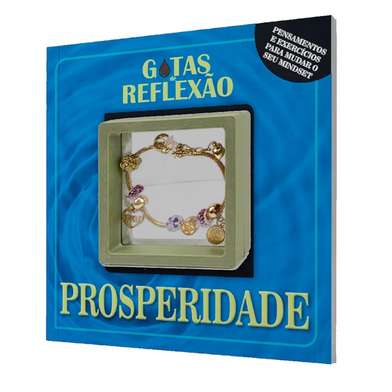 Livro Gotas de Reflexão |  Prosperidade em Oferta na Shopee