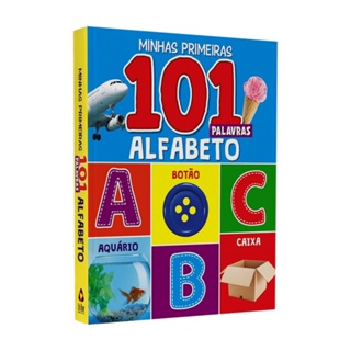 Livro Minhas Primeiras 101 Palavras | Alfabeto em Oferta na Shopee