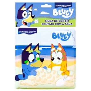 Livro Hora do Banho Bluey | Muda de Cor em Contato Com a Água em Oferta na Shopee