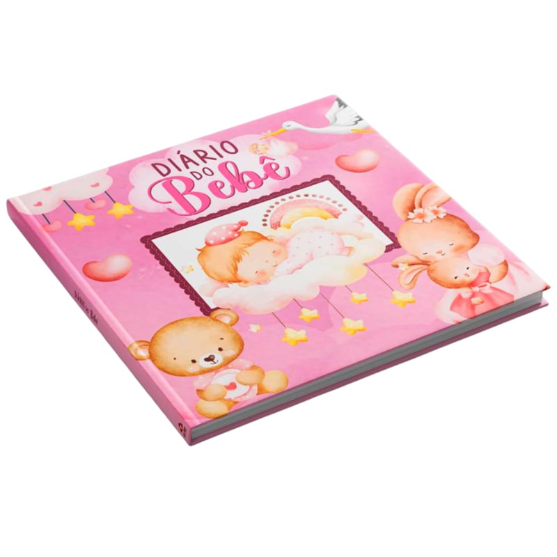 Livro Diário do Bebê | Meninas