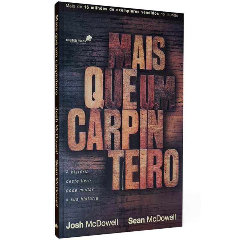 Mais Que Um Carpinteiro | Josh e Sean McDowell em Oferta na Shopee