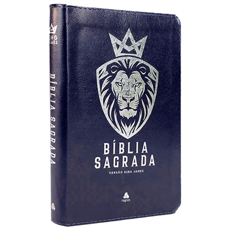 Bíblia Sagrada | BKJ | Letra Normal | Capa Luxo Azul com Zíper em Oferta na Shopee