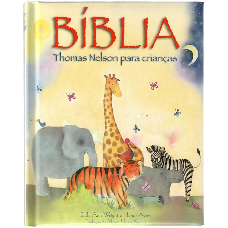 Bíblia Thomas Nelson Para Crianças | Capa Almofadada em Oferta na Shopee