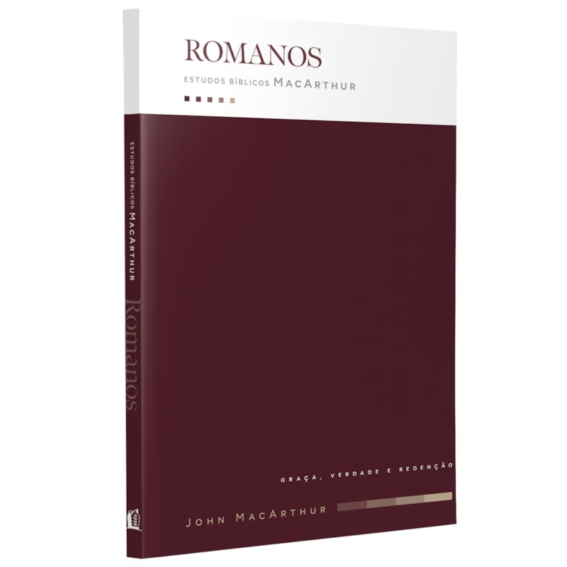 Livro Romanos | Estudos Bíblicos | John MacArthur em Oferta na Shopee