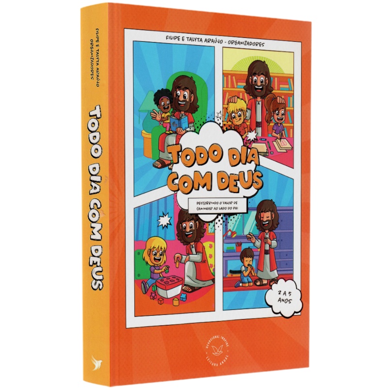Livro Devocional Todo Dia com Deus Kids | Filipe e Talyta Araújo em Oferta na Shopee