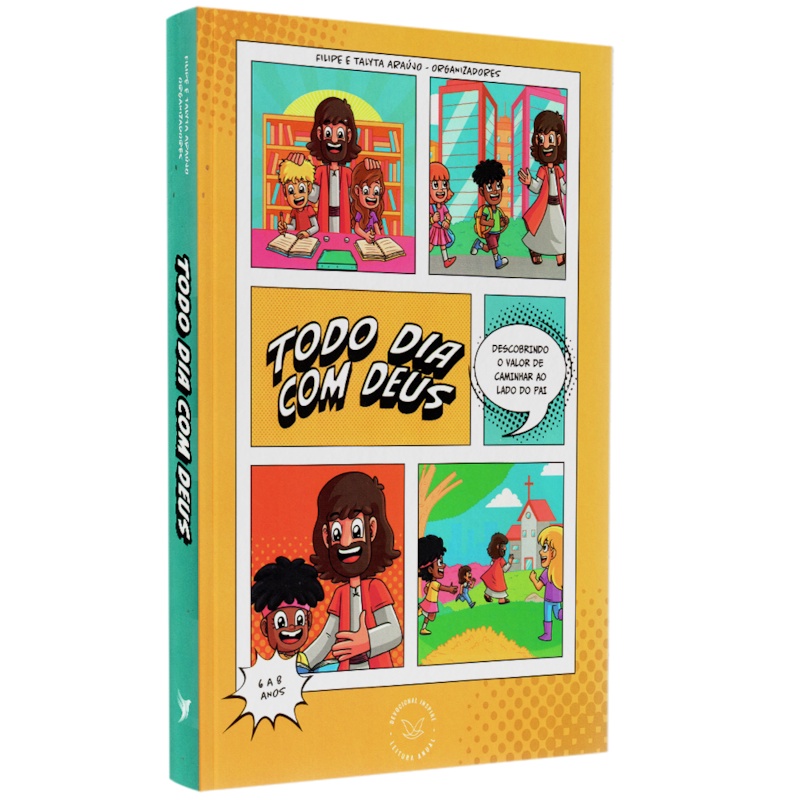 Livro Devocional | Todo dia com Deus Shine | De 6 a 8 Anos em Oferta na Shopee