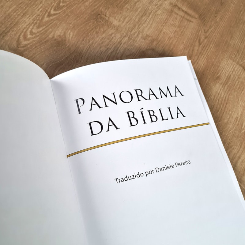 Livro Panorama da Bíblia | CPAD | Capa Brochura · foto 2