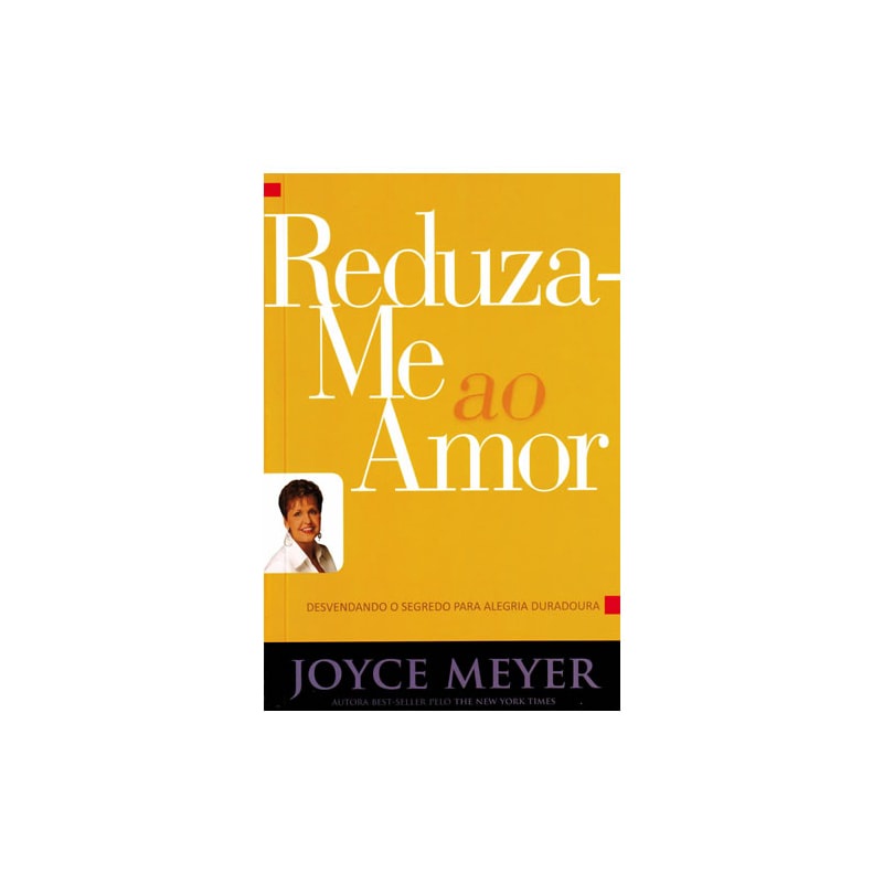 Livro Reduza-me ao Amor | Joyce Meyer em Oferta na Shopee