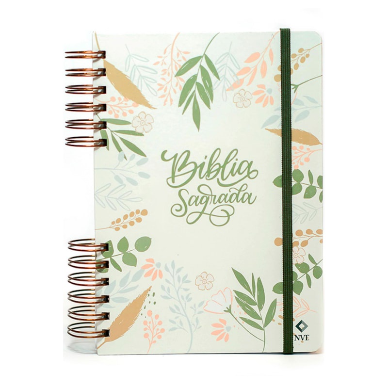 Bíblia Anote Slim | NVT | Capa Espiral Meu Repouso em Oferta na Shopee