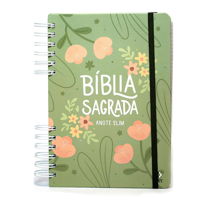 Bíblia Anote Slim | NVT | Capa Espiral Minha Esperança em Oferta na Shopee