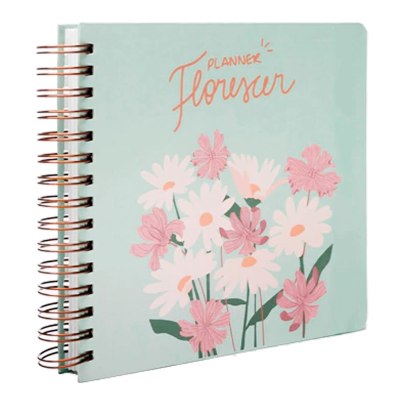 Livro Planner Florescer| Capa Dura em Oferta na Shopee