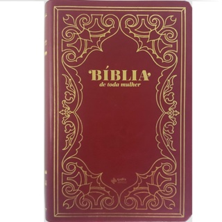 Bíblia de Toda Mulher | NAA | Capa Luxo V|nho em Oferta na Shopee