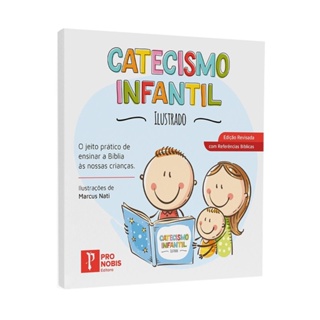 Livro Catecismo Infantil | Ilustrado em Oferta na Shopee