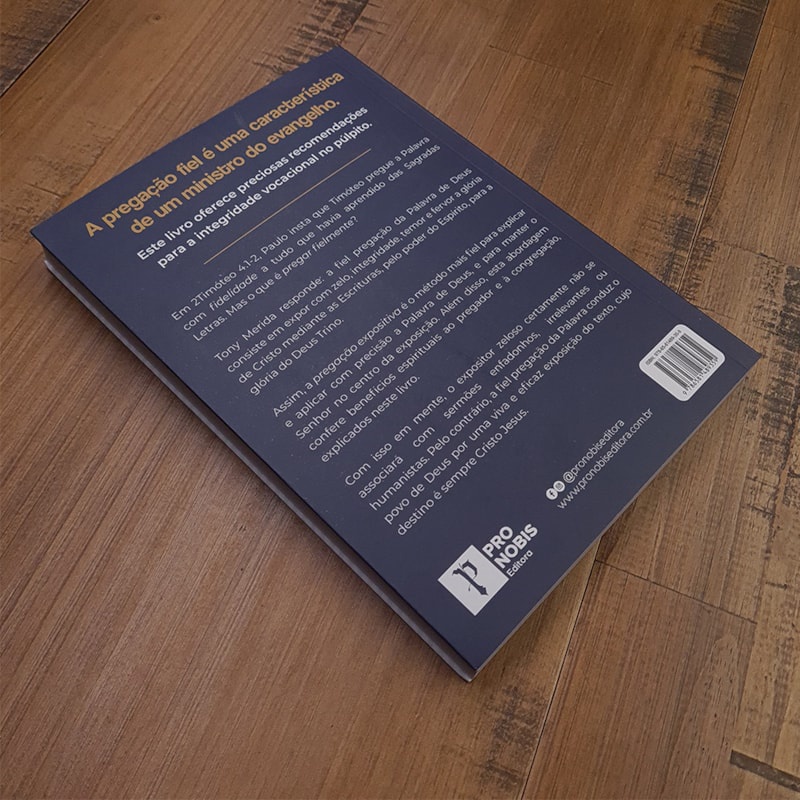 Detalhes do Livro Pregação Fiel | Tony Merida