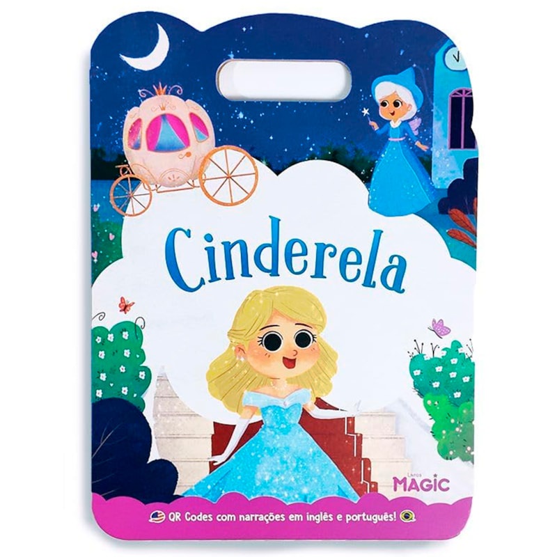 Livro Cinderela | QR Codes de Narrações em Inglês e Português