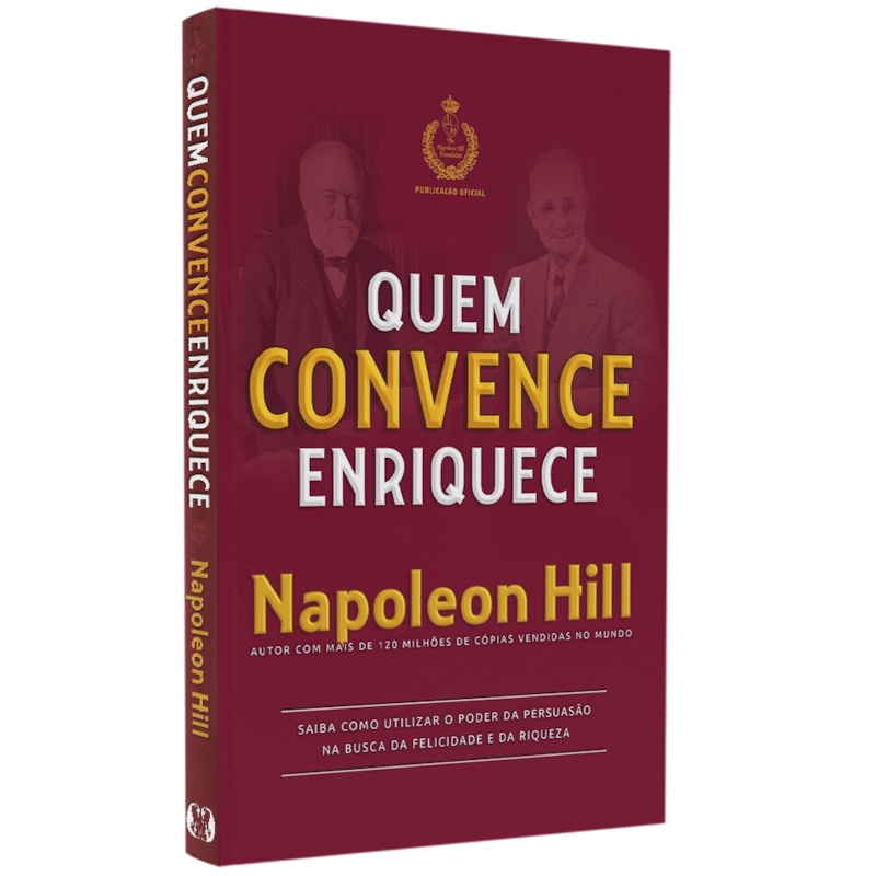 Livro Quem Convence Enriquece | Napoleon Hill em Oferta na Shopee