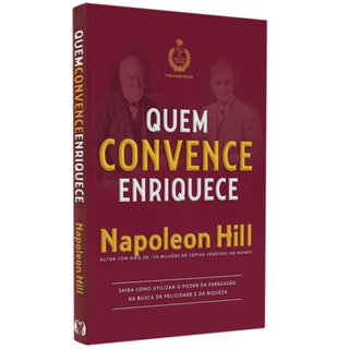 Livro Quem Convence Enriquece | Napoleon Hill em Oferta na Shopee