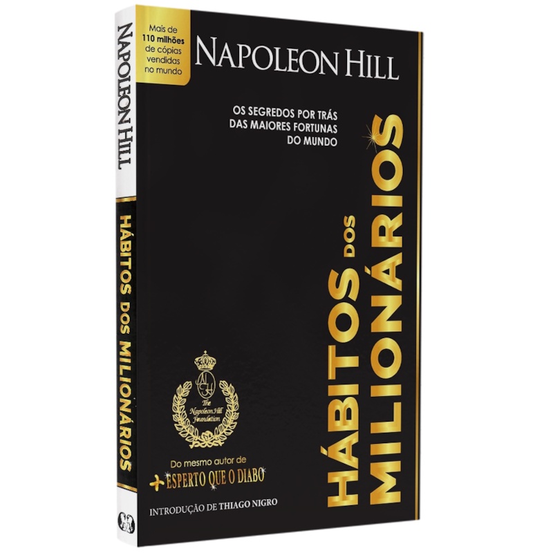 Livro Hábitos Dos Milionarios | Napoleon Hill em Oferta na Shopee