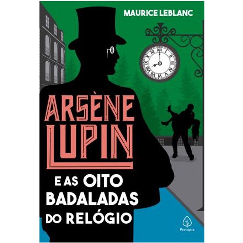Livro Arsene Lupin e as oito badaladas do relógio | Maurice Leblanc em Oferta na Shopee
