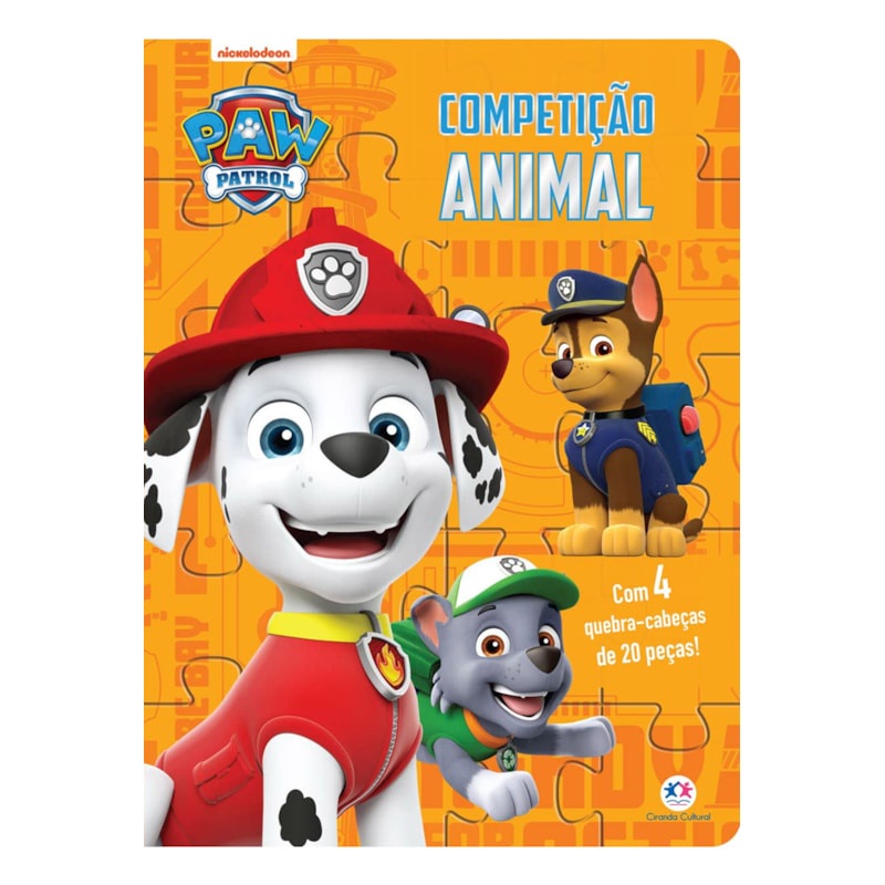 Livro Patrulha Canina | Competição Animal - Books & Magazines