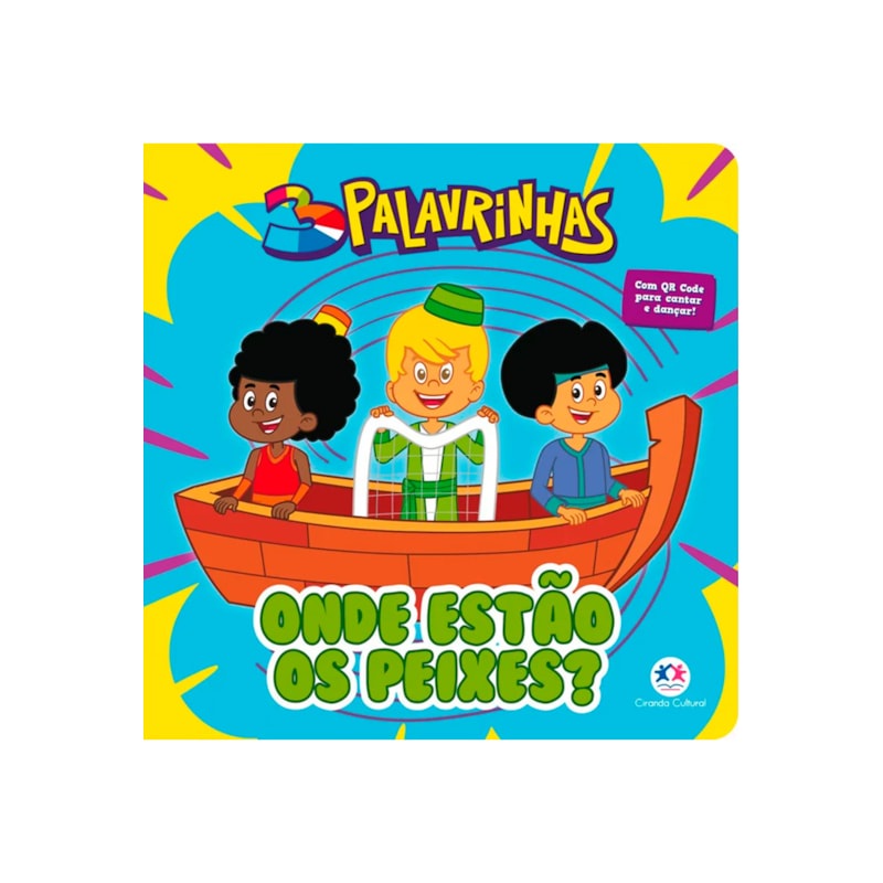 Livro 3 Palavrinhas | Onde estão os peixes? em Oferta na Shopee