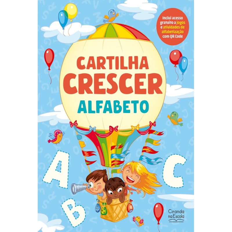 Livro Cartilha Crescer | Alfabeto - Books & Magazines