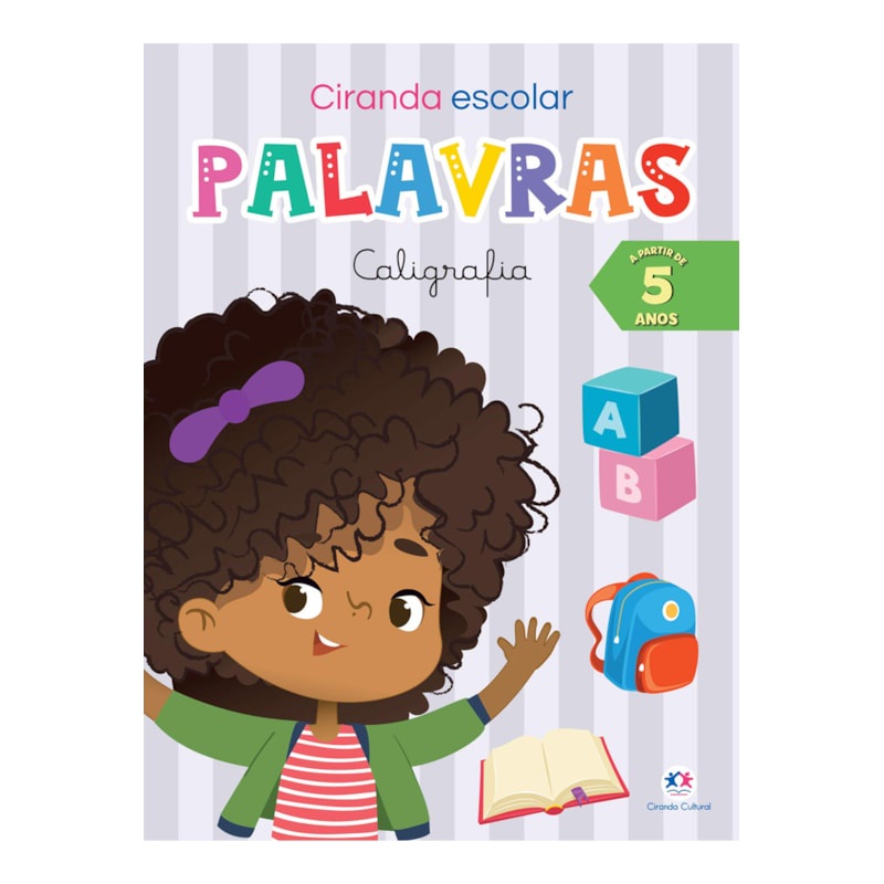 Livro Ciranda Escolar | Palavras | Caligrafia