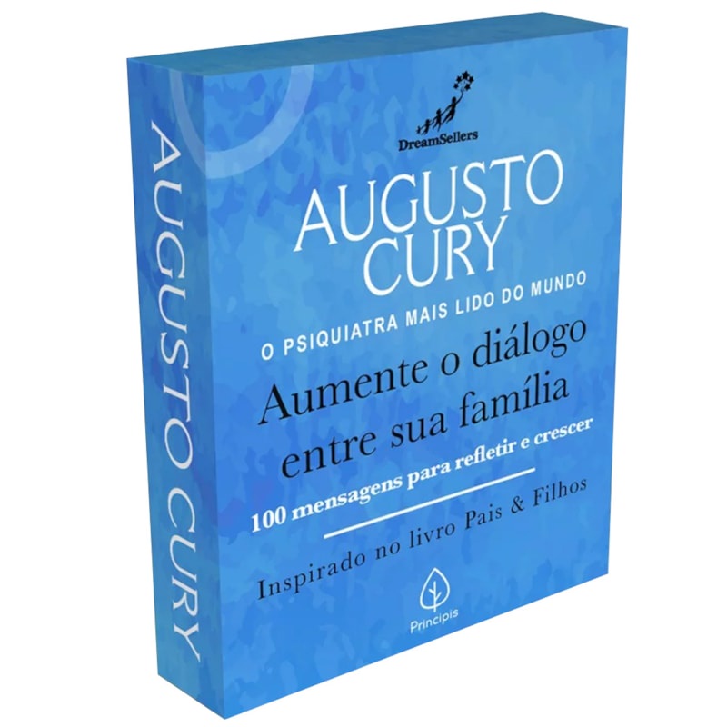 Aumente o Diálogo Entre a Sua Família | Caixinha de Mensagens para Refletir | Augusto Cury em Oferta na Shopee