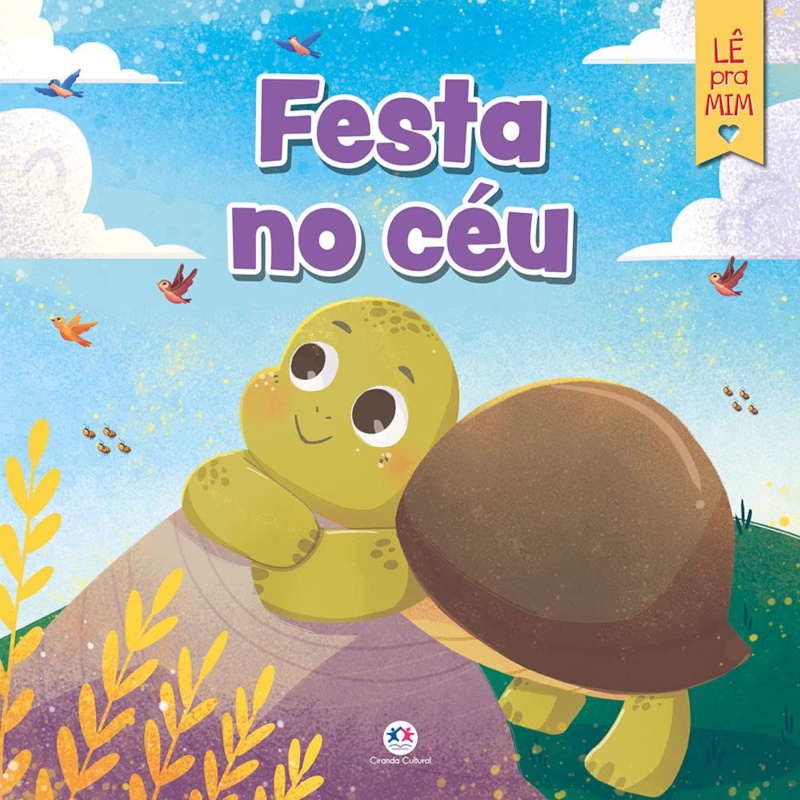 Livro Festa no Céu | Lê Pra Mim em Oferta na Shopee