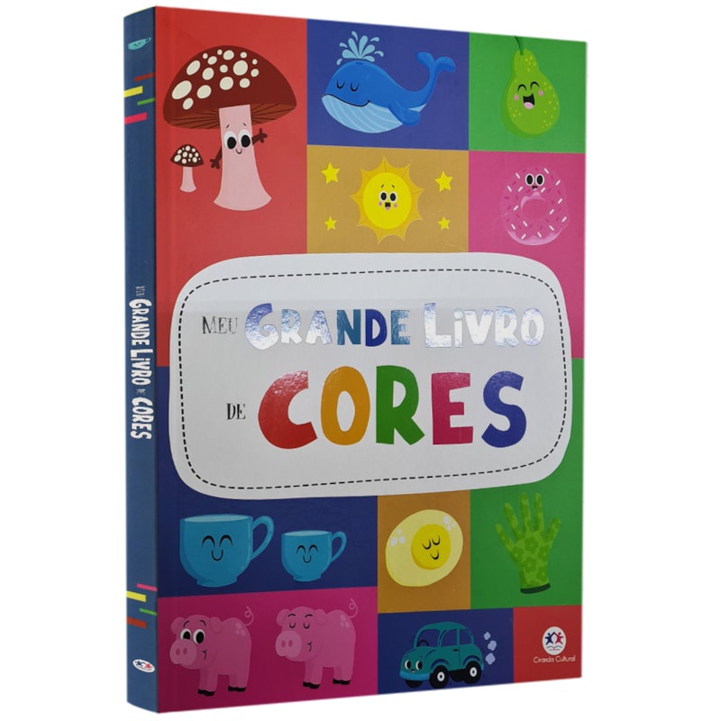 Meu Grande Livro de Cores | Livro Cartonado em Oferta na Shopee