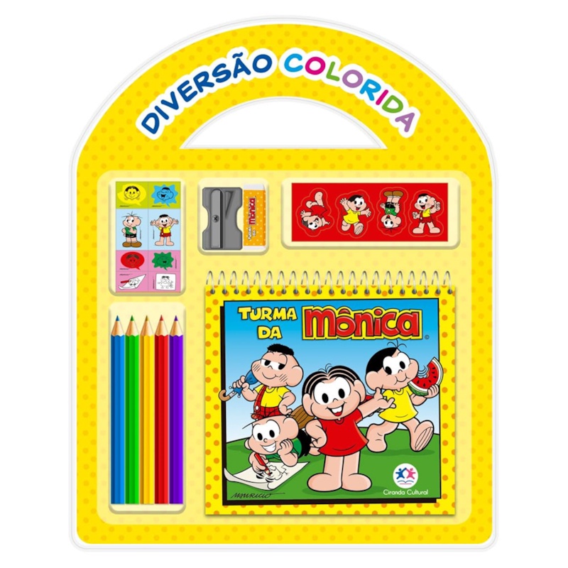 Livro Turma da Mônica | Diversão Colorida