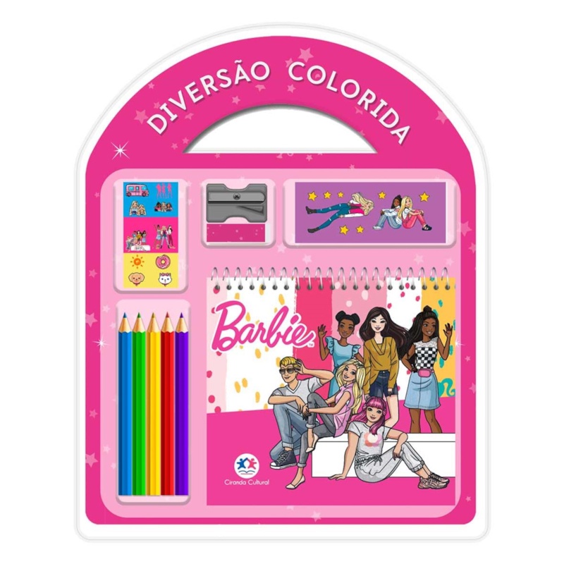 Livro Barbie | Diversão Colorida em Oferta na Shopee