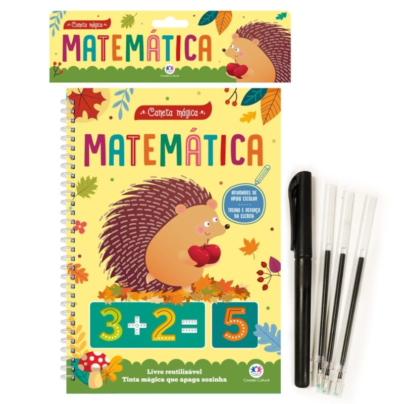 Livro Caneta Mágica | Matemática | 5 a 8 Anos em Oferta na Shopee