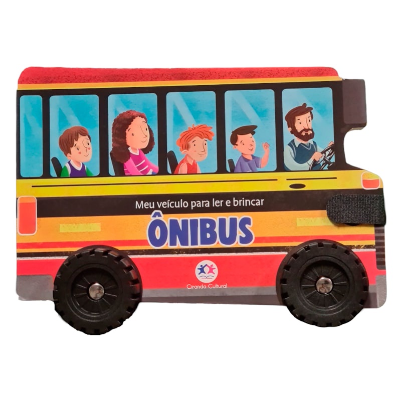 Livro Cartonado| Meu Veículo Para Ler e Brincar | Ônibus em Oferta na Shopee