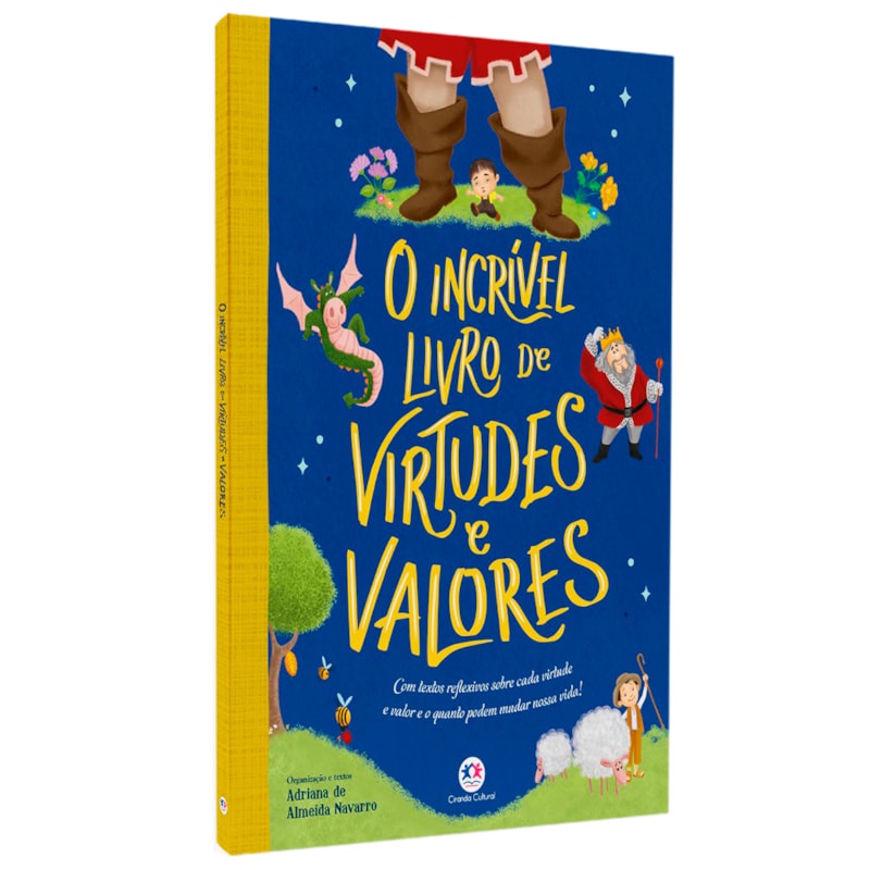 O Incrível Livro de Virtudes e Valores | Adriana de Almeida Navarro em Oferta na Shopee