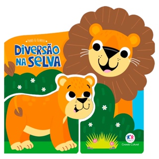 Livro Papais & Filhotes | Diversão na Selva em Oferta na Shopee