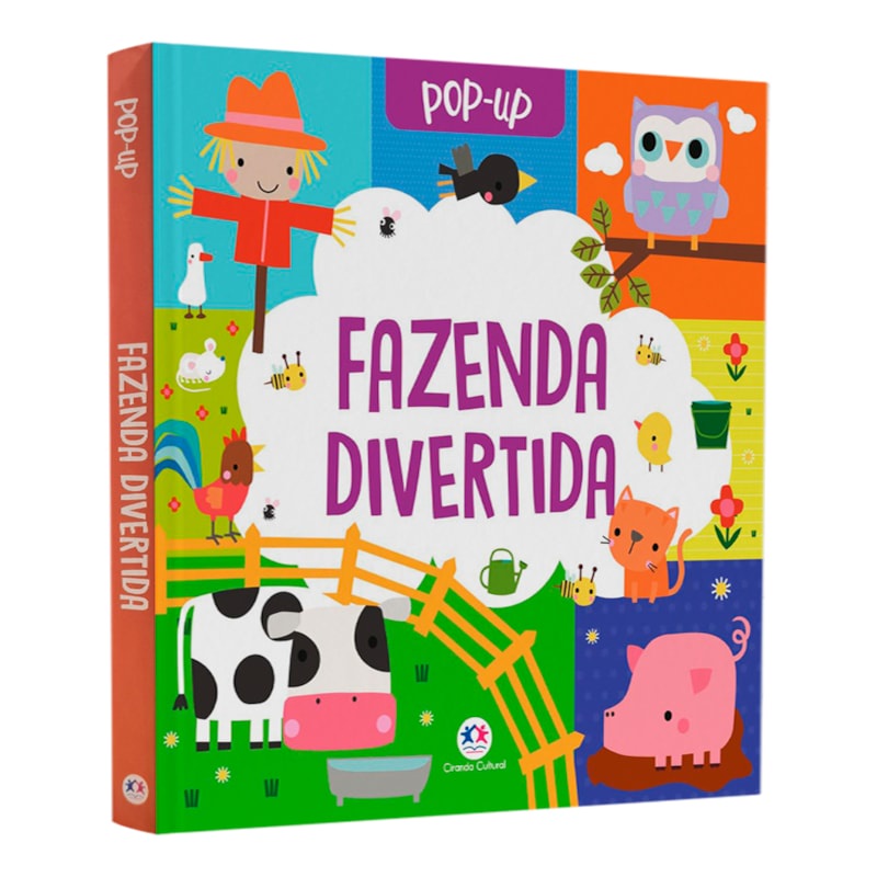 Livro Fazenda Divertida | Pop-up em Oferta na Shopee