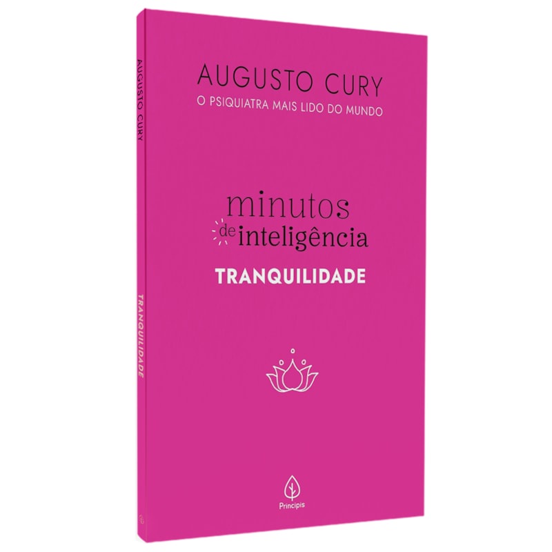 Livro Minutos de Inteligência | Tranquilidade | Augusto Cury em Oferta na Shopee