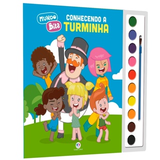 Livro Mundo Bita | Conhecendo a Turminha | Aquarela em Oferta na Shopee