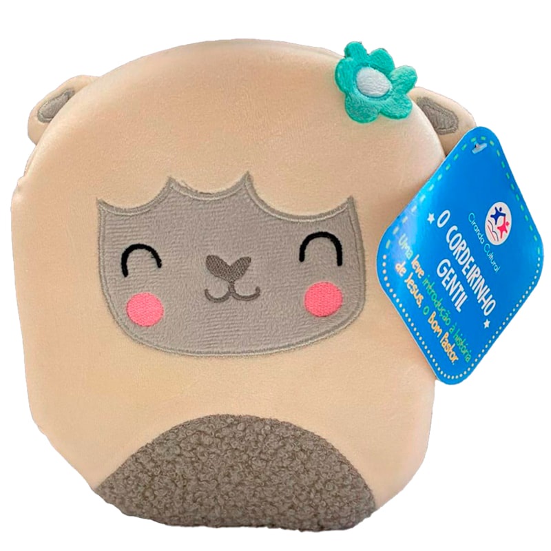 Livro O Cordeirinho Gentil | Capa Pelúcia em Oferta na Shopee