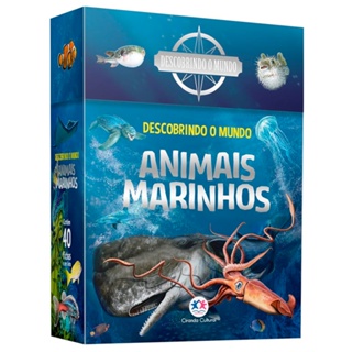 Livro Descobrindo o Mundo | Animais Marinhos em Oferta na Shopee